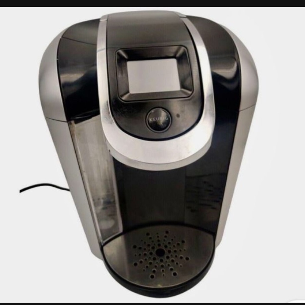 Keurig Black and Silver Coffee Brewer
